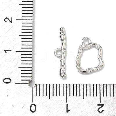 925 Sterling Silver Toggle Clasps STER-A051-01A-P-1
