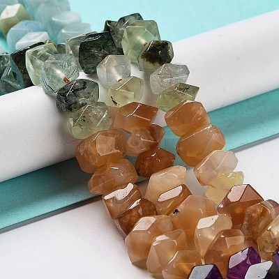 Chakra Natural Mixed Gemstone Beads Strands G-D091-A08-1