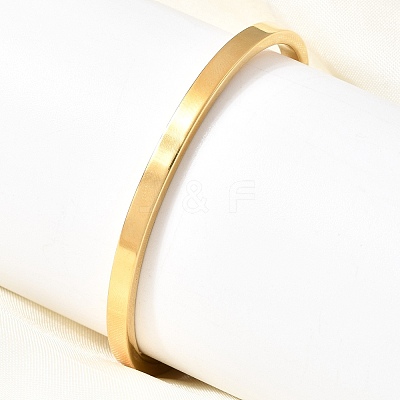 304 Stainless Steel Cuff Bangles BJEW-H644-08G-1