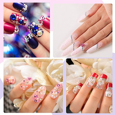 60g Resin patch multi size mixed pearl patch DIY jewelry accessories(2 bags) JX586B-1