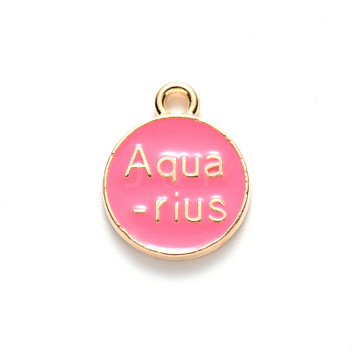 Alloy Enamel Pendants X-ENAM-S124-01A-03J-1