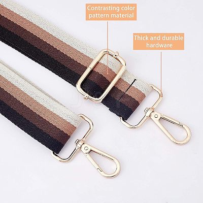 Adjustable Canvas Bag Handles FIND-WH0053-49KCG-B-1