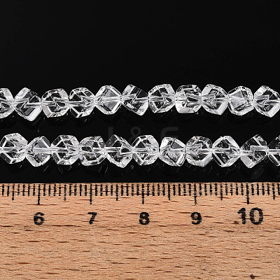 Natural Quartz Crystal Beads Strands G-N347-04-1