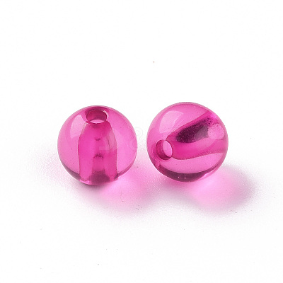 Transparent Acrylic Beads X-MACR-S370-A8mm-706-1