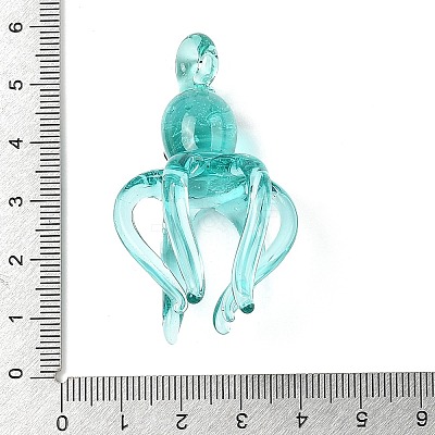 Handmade Lampwork Pendants LAMP-R001-05E-1