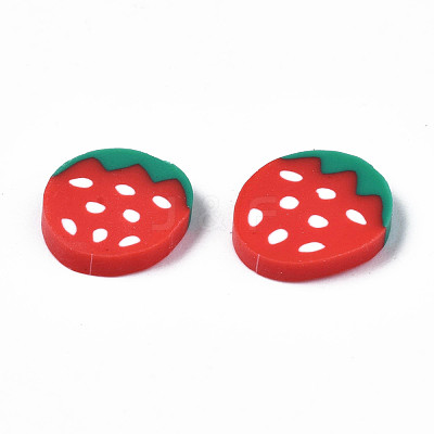 Handmade Polymer Clay Cabochons X-CLAY-N006-61-1