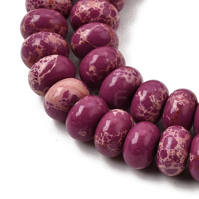 Synthetic Imperial Jasper Dyed Beads Strands G-D077-E01-01C-1