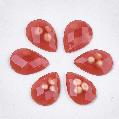 Epoxy Resin Cabochons CRES-S361-01H-1
