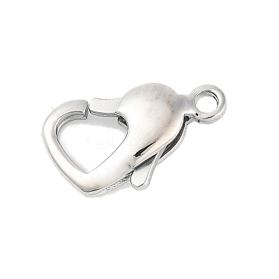 Tarnish Resistant 304 Stainless Steel Lobster Claw Clasps STAS-H002-1
