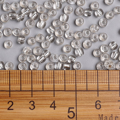 (Repacking Service Available) 6/0 Glass Seed Beads SEED-C014-4mm-21-1