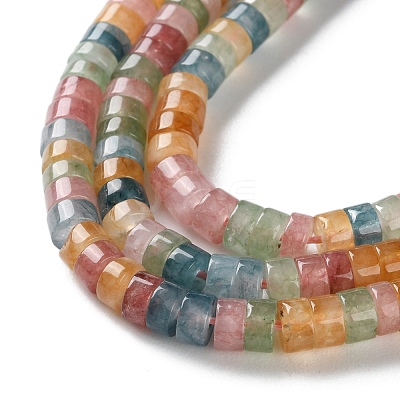 Dyed Natural White Jade Beads Strands X-G-H230-62-1