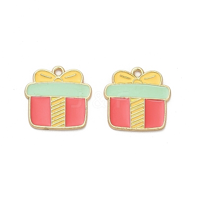 Alloy Enamel Pendants FIND-Z096-01G-03-1