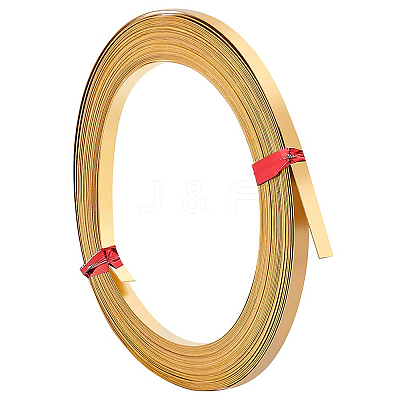 Brass Flat Bezel Wire CWIR-WH0016-02B-1