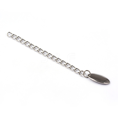 Tarnish Resistant 304 Stainless Steel Chain Extender LS-STAS-G130-13P-1