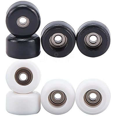 Plastic Skateboard Wheels AJEW-FG0001-77B-1