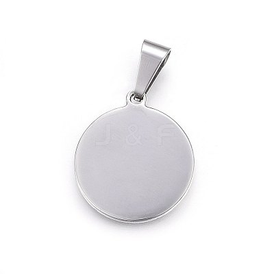 Non-Tarnish 304 Stainless Steel Pendants LS-STAS-P211-22P-1