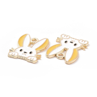 Alloy Enamel Pendants PALLOY-D015-08A-1