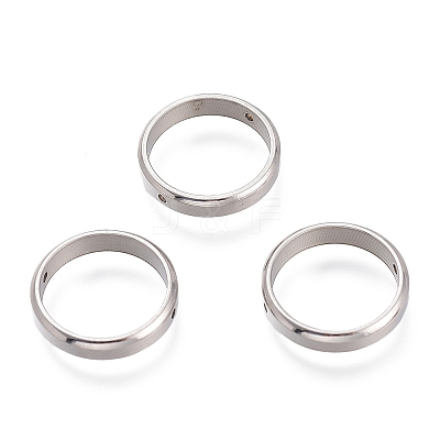 Non-Tarnish 201 Stainless Steel Bead Frames STAS-L262-05B-P-1