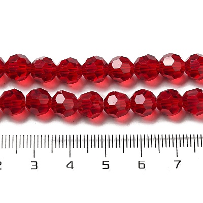 Transparent Glass Beads LS-EGLA-A035-T8mm-D02-1