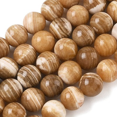 Natural Calcite Beads Strands GG-CBA23C7-A01-12mm-1
