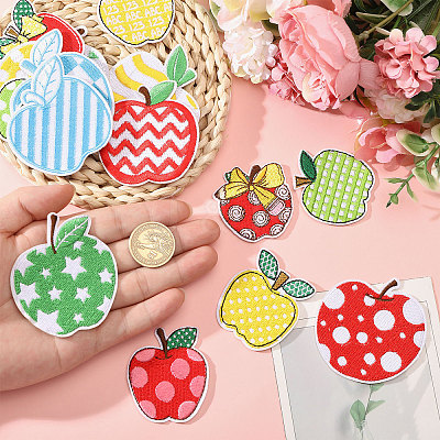 1Bag Polyester Clothing Patches PATC-FG0003-30-1