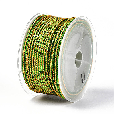 11M Polycotton Metallic Braided Cord OCOR-N008-01C-1