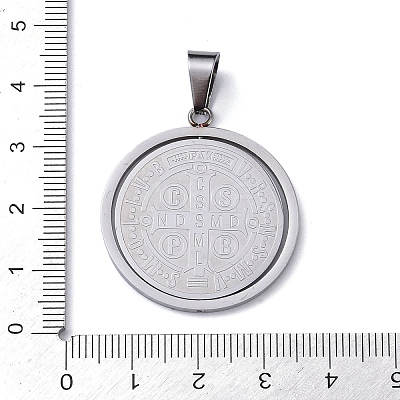 Non-Tarnish 304 Stainless Steel Pendants STAS-D097-10P-1