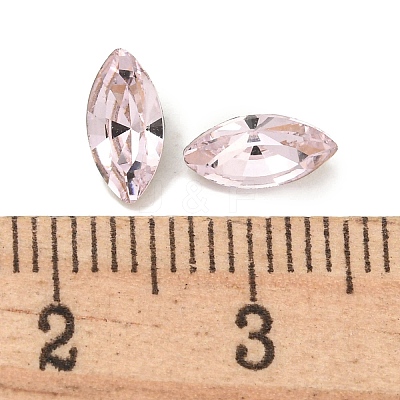 Glass Rhinestone Cabochons RGLA-L029-12A-223-1