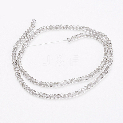 Transparent Glass Beads Strands GLAA-F076-B04-1