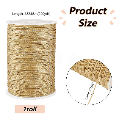 200 Yards Nylon Braided Threads NWIR-PH0002-23E-1