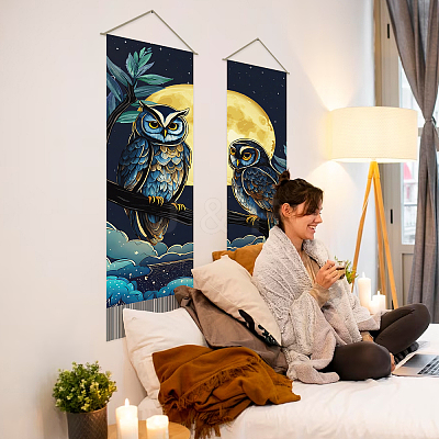 Polyester Wall Hanging Tapestry AJEW-WH0399-035-1