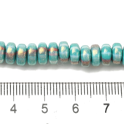 Handmade Polymer Clay Beads Strands CLAY-H006-03R-1