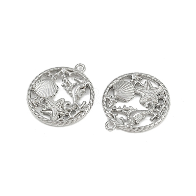 Ocean Theme 304 Stainless Steel Pendants STAS-F317-01N-P-1