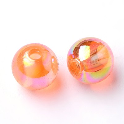 Eco-Friendly Transparent Acrylic Beads LS-PL732-16-1