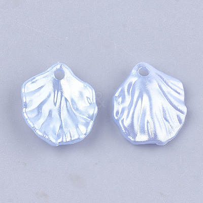 Acrylic Imitation Pearl Pendants OACR-T016-01-1