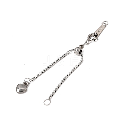Adjustable 304 Stainless Steel Box Chain Extender SA-CBA61B8-05P-B-1