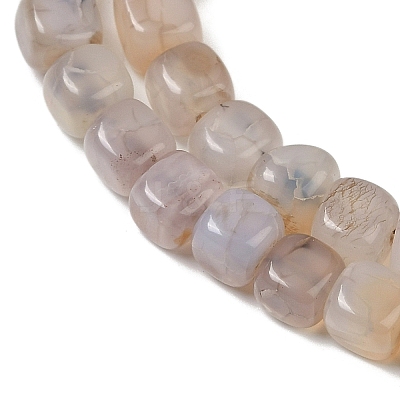 Natural Dragon Veins Agate Beads Strands G-G177-E15-01-1