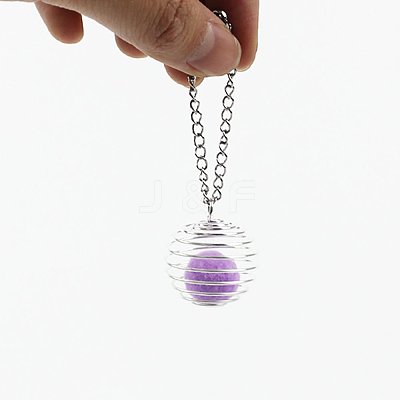 Iron Wire Pendants IFIN-Q125-02C-A-S-1