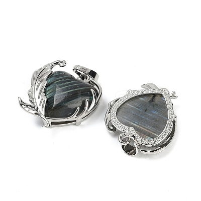 Labradorite Pendants G-Q025-01P-05-1