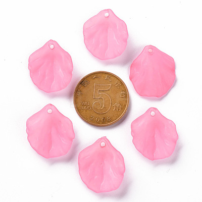 Transparent Frosted Acrylic Pendants MACR-S371-01A-704-1