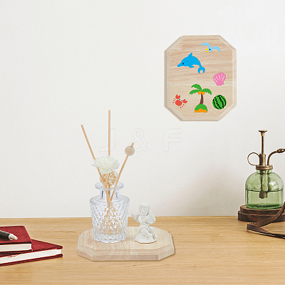 Unfinished Wood Board DIY-WH0591-308-1
