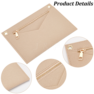 Felt Purse Organizer Insert FIND-WH0036-72G-02-1