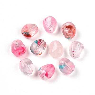 Transparent Acrylic Beads X1-TACR-T028-43A-1