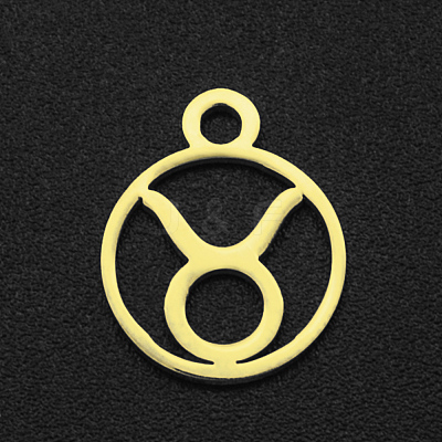 201 Stainless Steel Charms STAS-T014-LA111-2-1