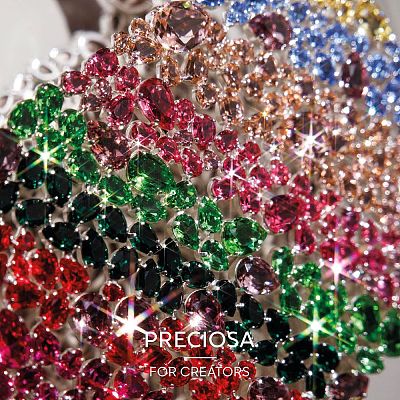 Preciosa® MAXIMA Crystal Sew-On Cups LS-Y-PRC-SD14-00030-200-S-1