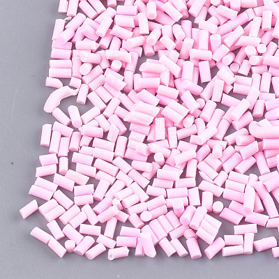 Handmade Polymer Clay Sprinkle Beads CLAY-T015-22O-1