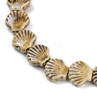 Handmade Porcelain Beads Strands PORC-Q002-01A-01-1