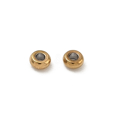 304 Stainless Steel Beads STAS-P448-06A-G-1