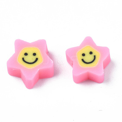 Handmade Polymer Clay Beads CLAY-N011-45A-05-1