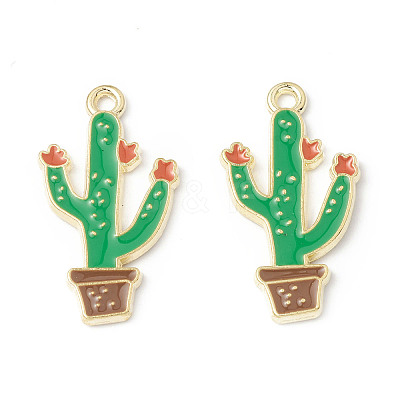 Alloy Enamel Pendants ENAM-G212-08G-01-1